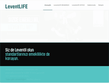 Tablet Screenshot of leventlife.com